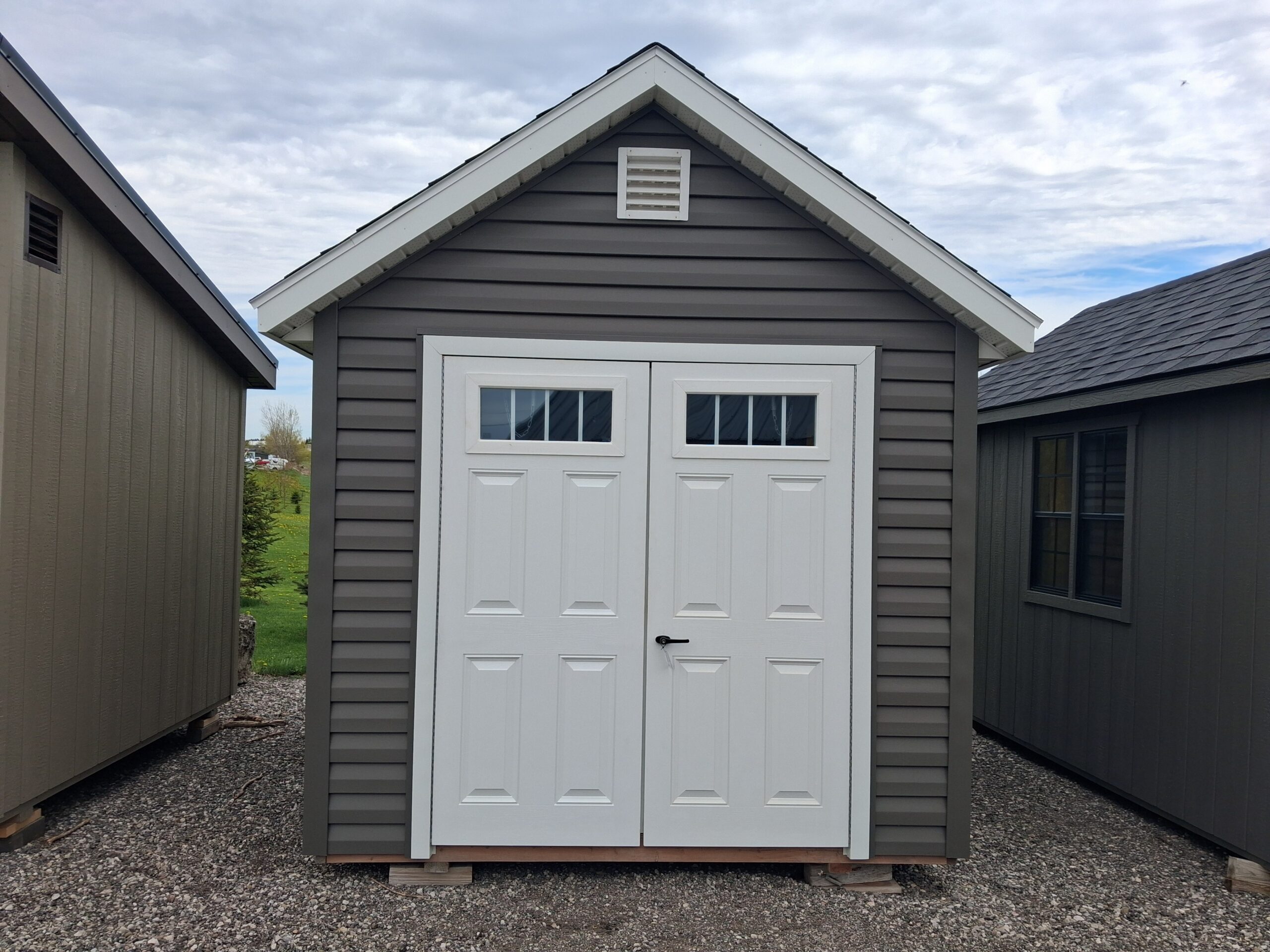 8 x 12 Chalet Storage Shed - Image 3
