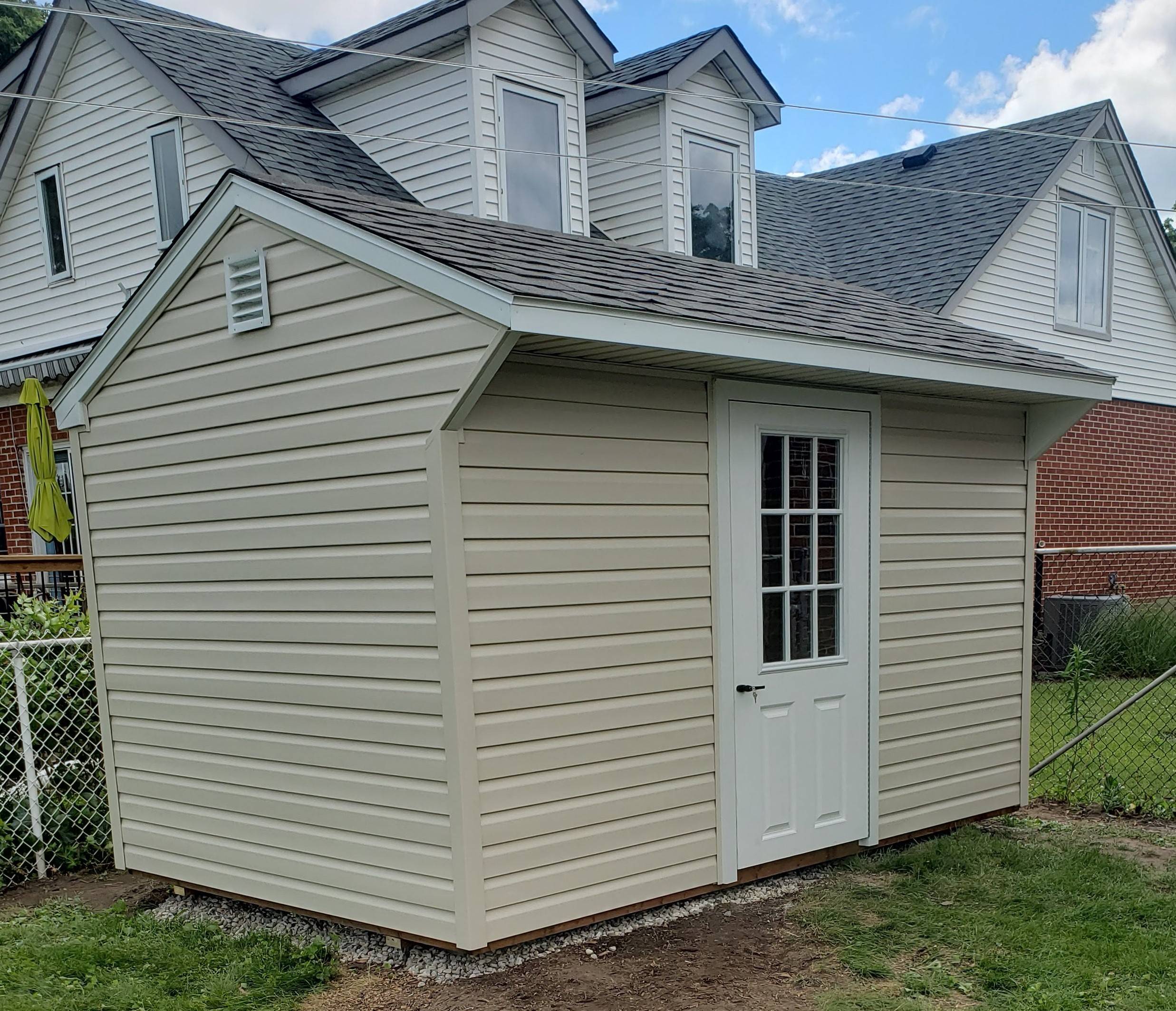 8 x 12 Saltbox Garden Shed