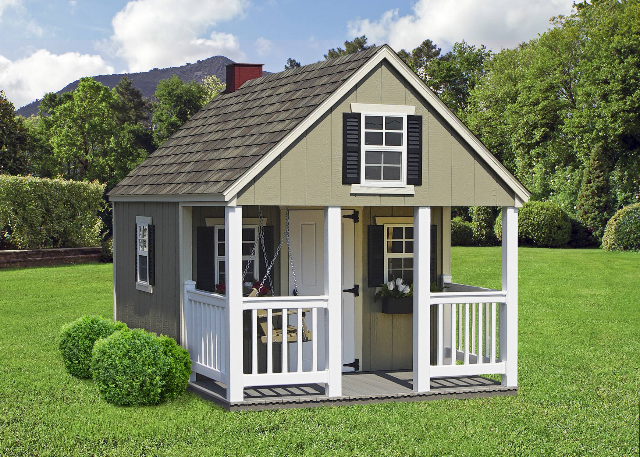 8 x 12 A-Frame Playhouse
