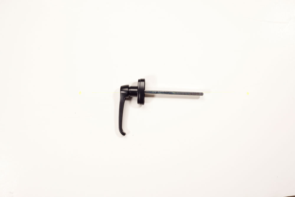 Black T Shed Door Handle - Image 4
