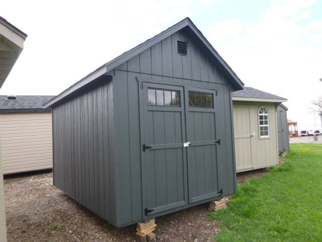 8 x 12 Chalet Storage Shed - Image 3