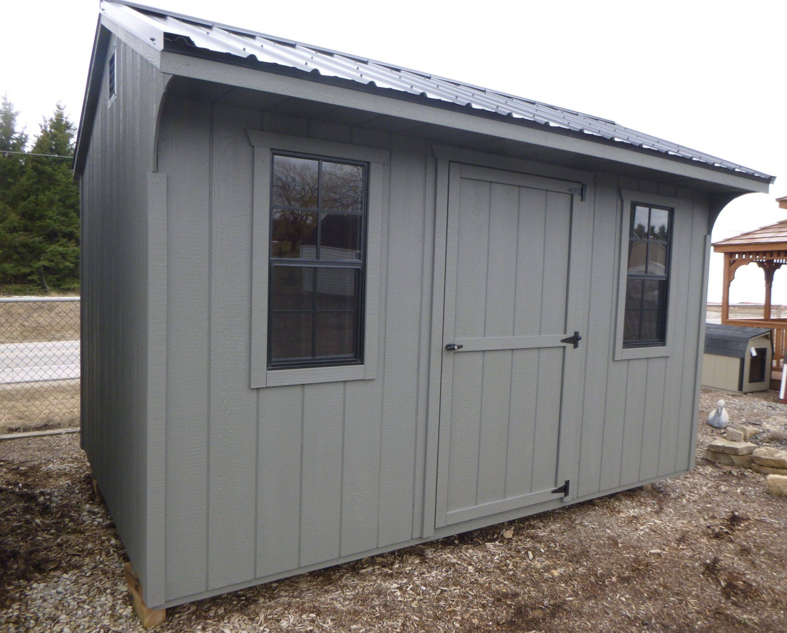 8 x 12 Saltbox Storage Shed - Image 3