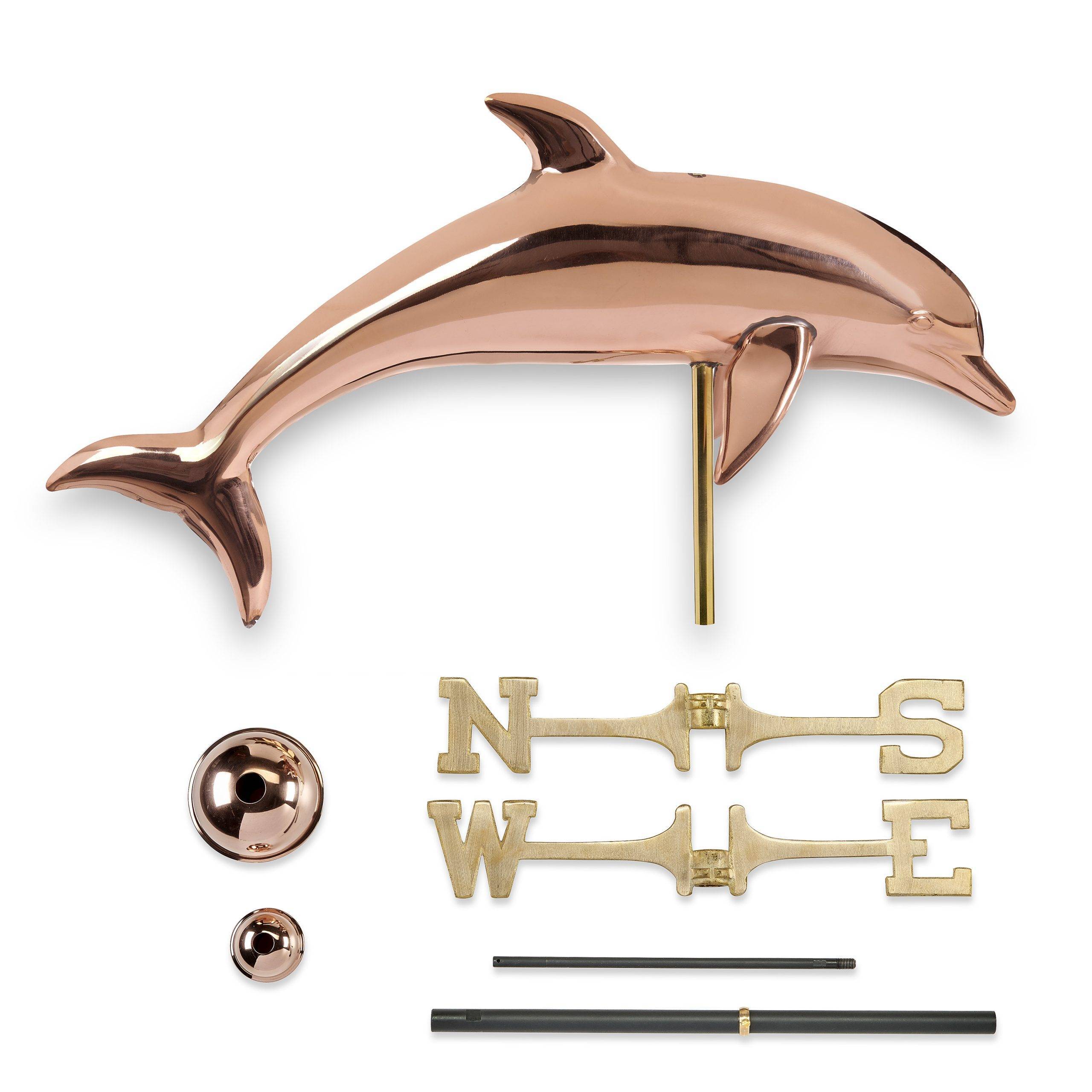 Dolphin Polished Weathervane - Image 4