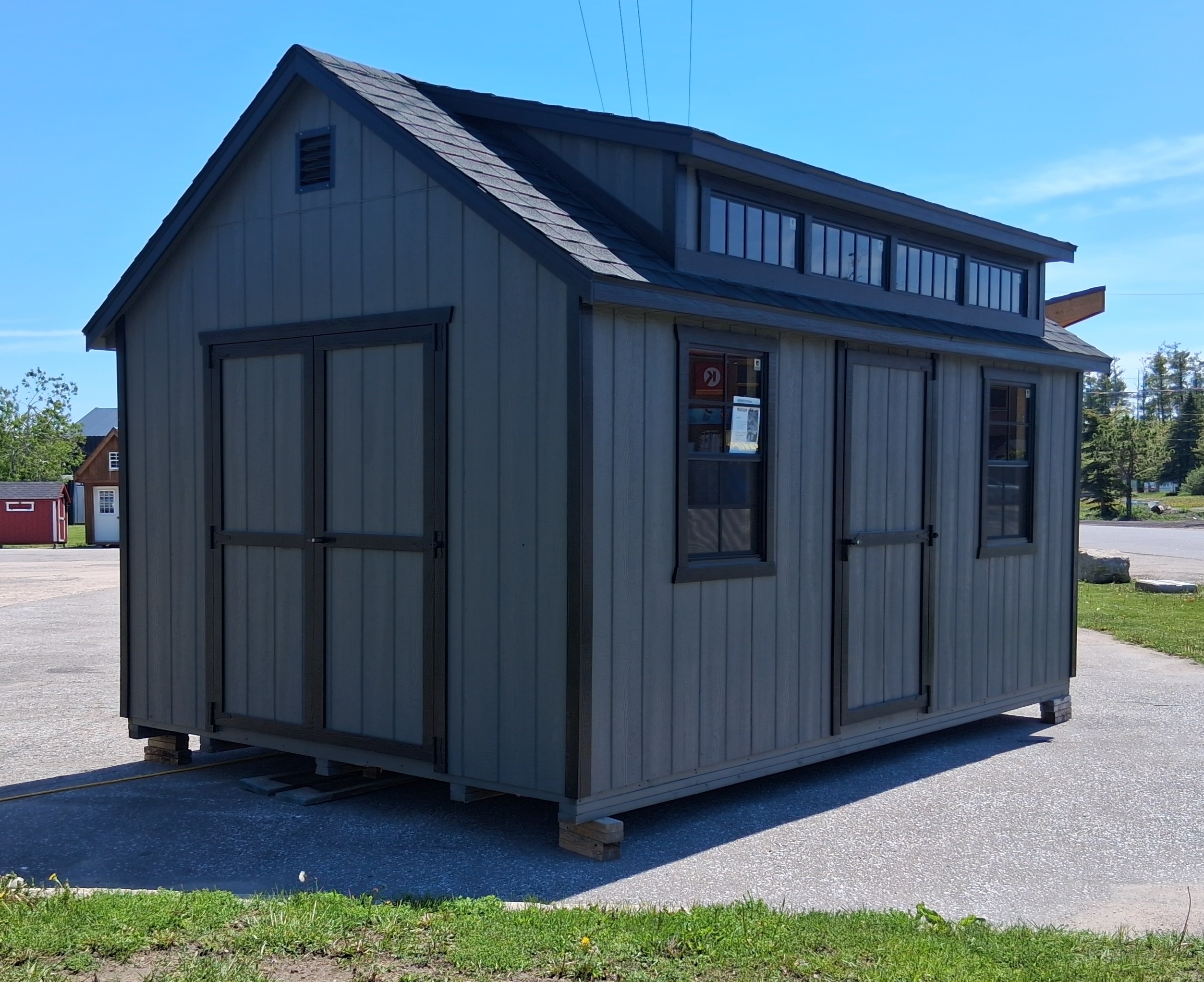 10 x 16 Transom Storage Shed