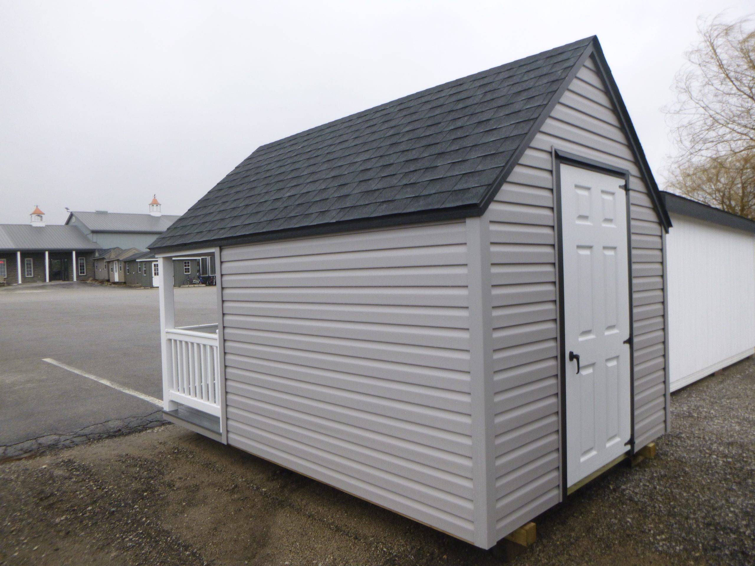 8 x 12 A-Frame Vinyl Playhouse - Image 5