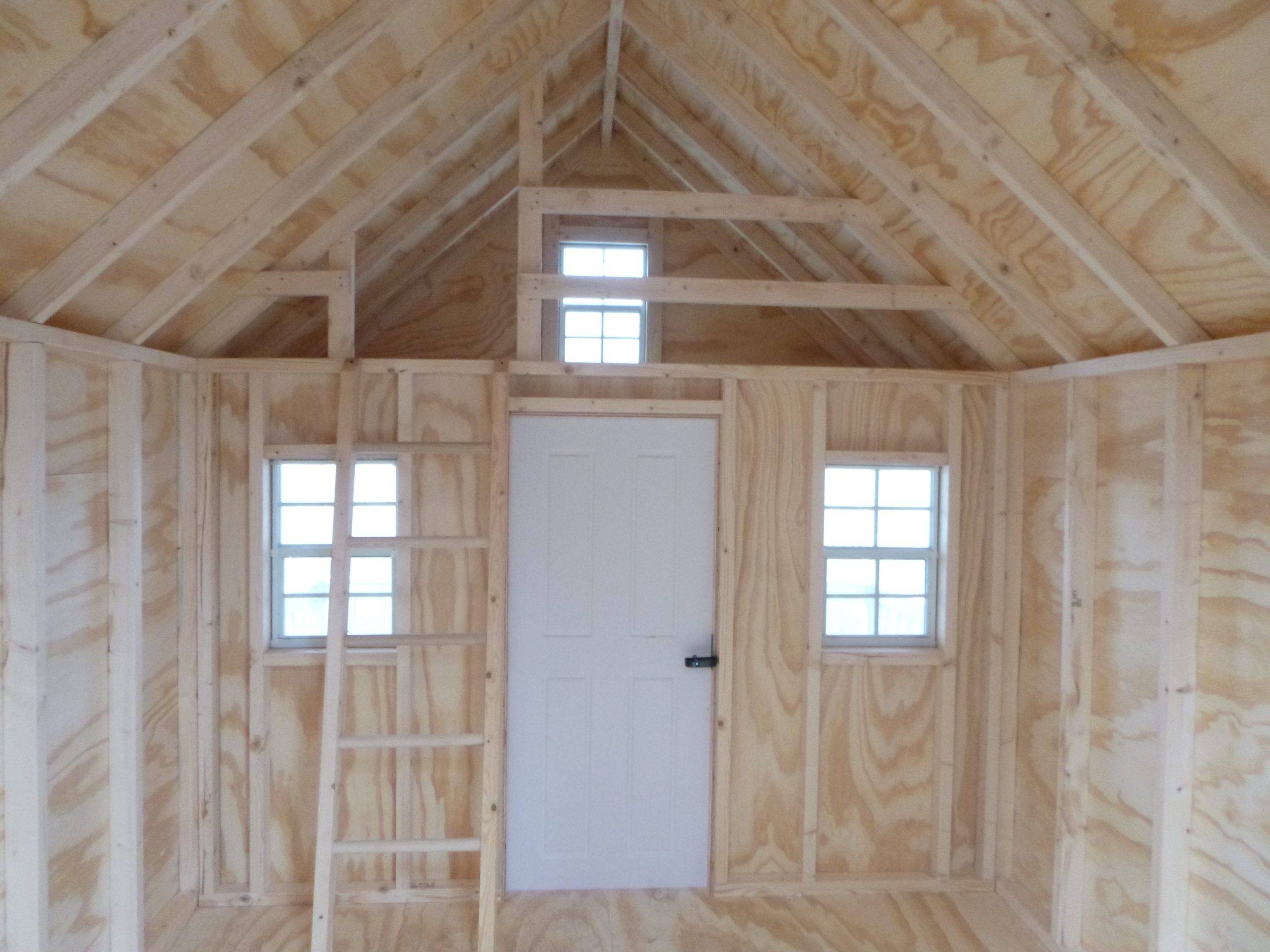 8 x 12 A-Frame Vinyl Playhouse - Image 6