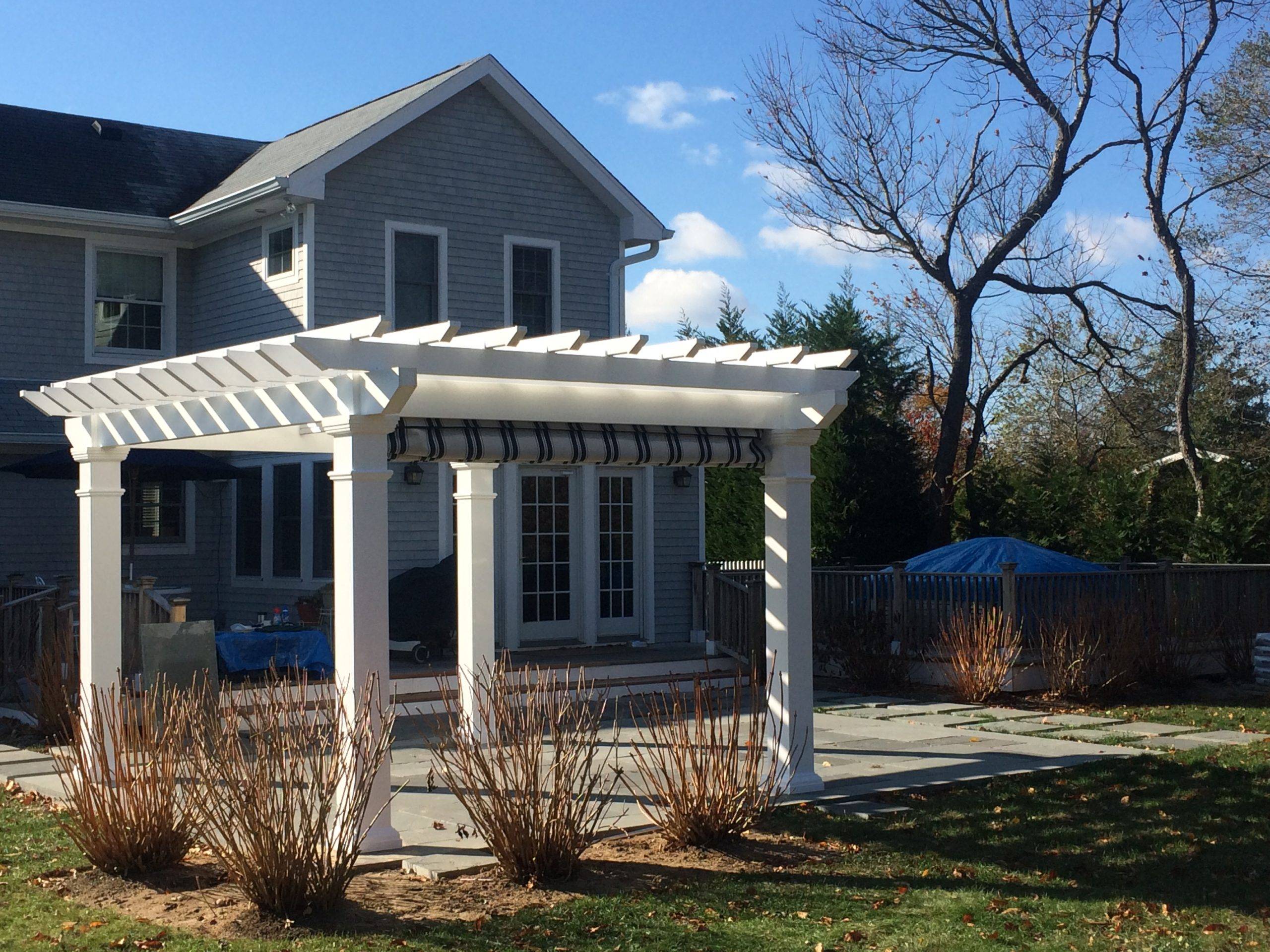 10 x 10 Vinyl Pergola
