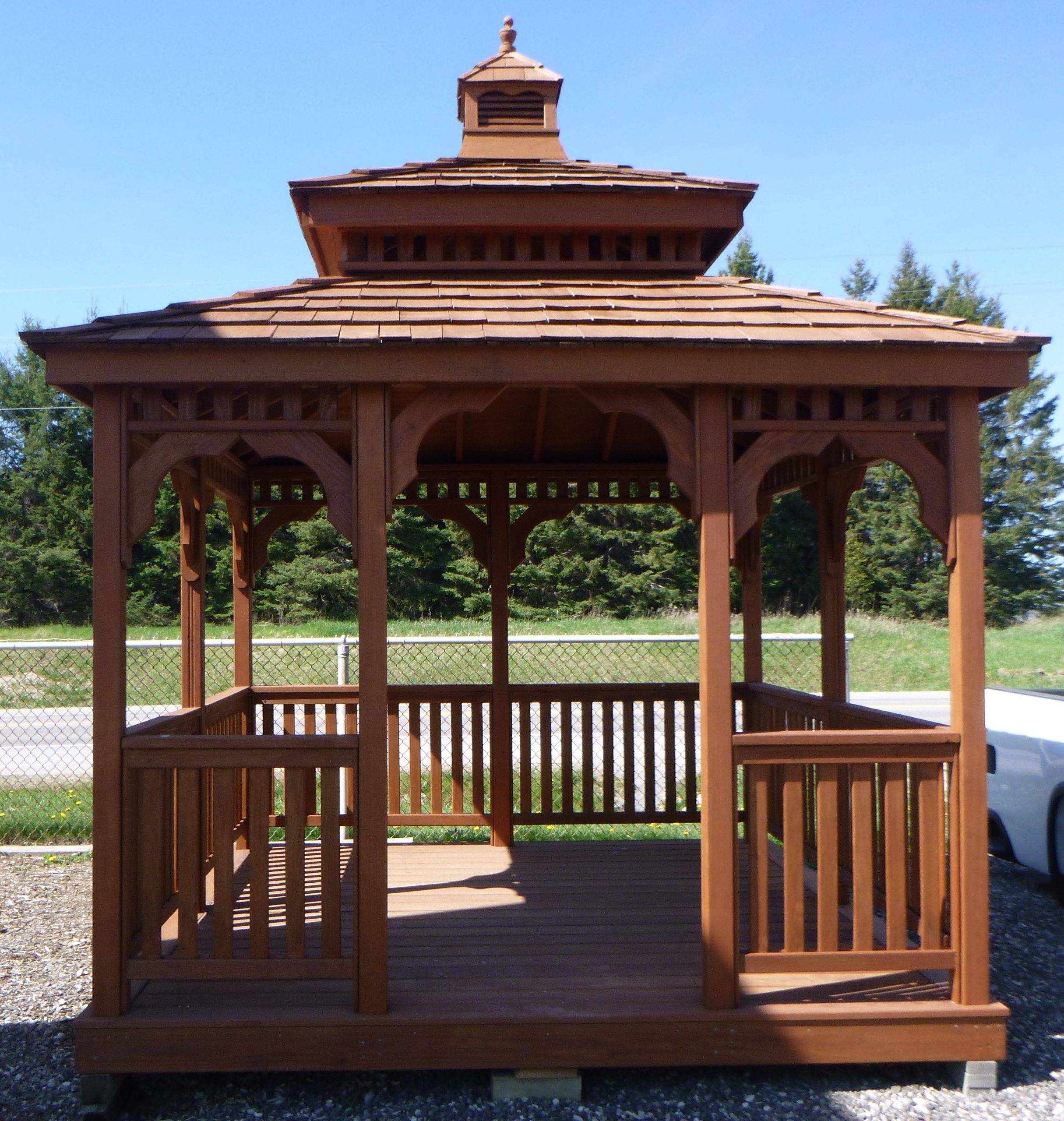 10 x 10 Square Gazebo - Image 4