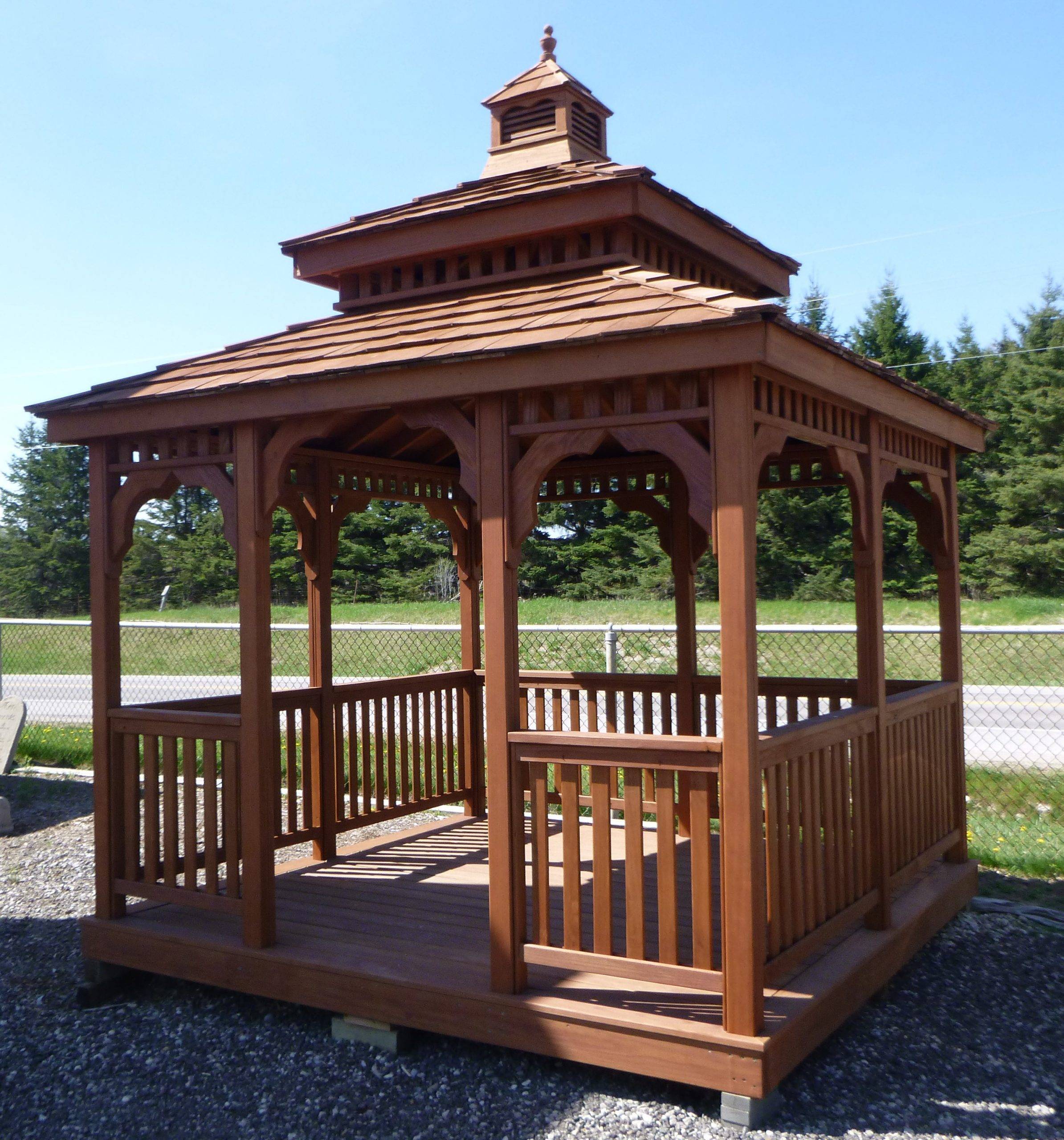 10 x 10 Square Gazebo - Image 3