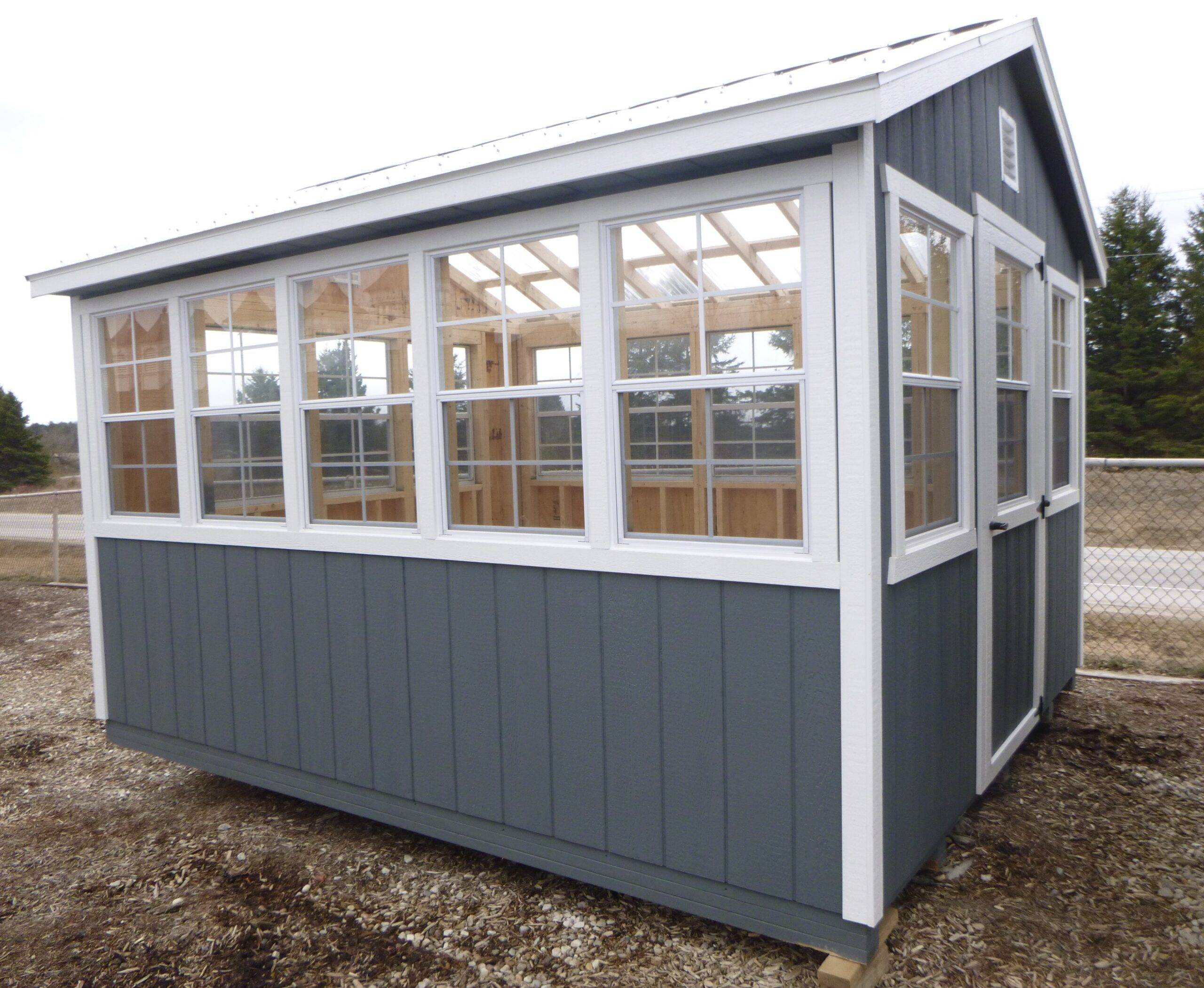 10 x 12 Greenhouse Sun Shed