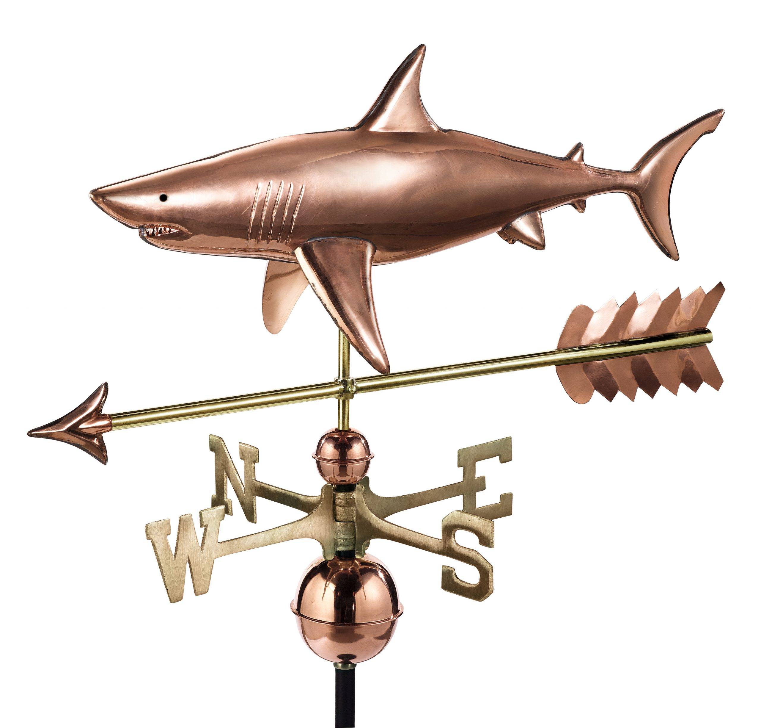 Polished Shark Weathervane - Image 4