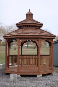 10'  Southern Pine Octagon Gazebo