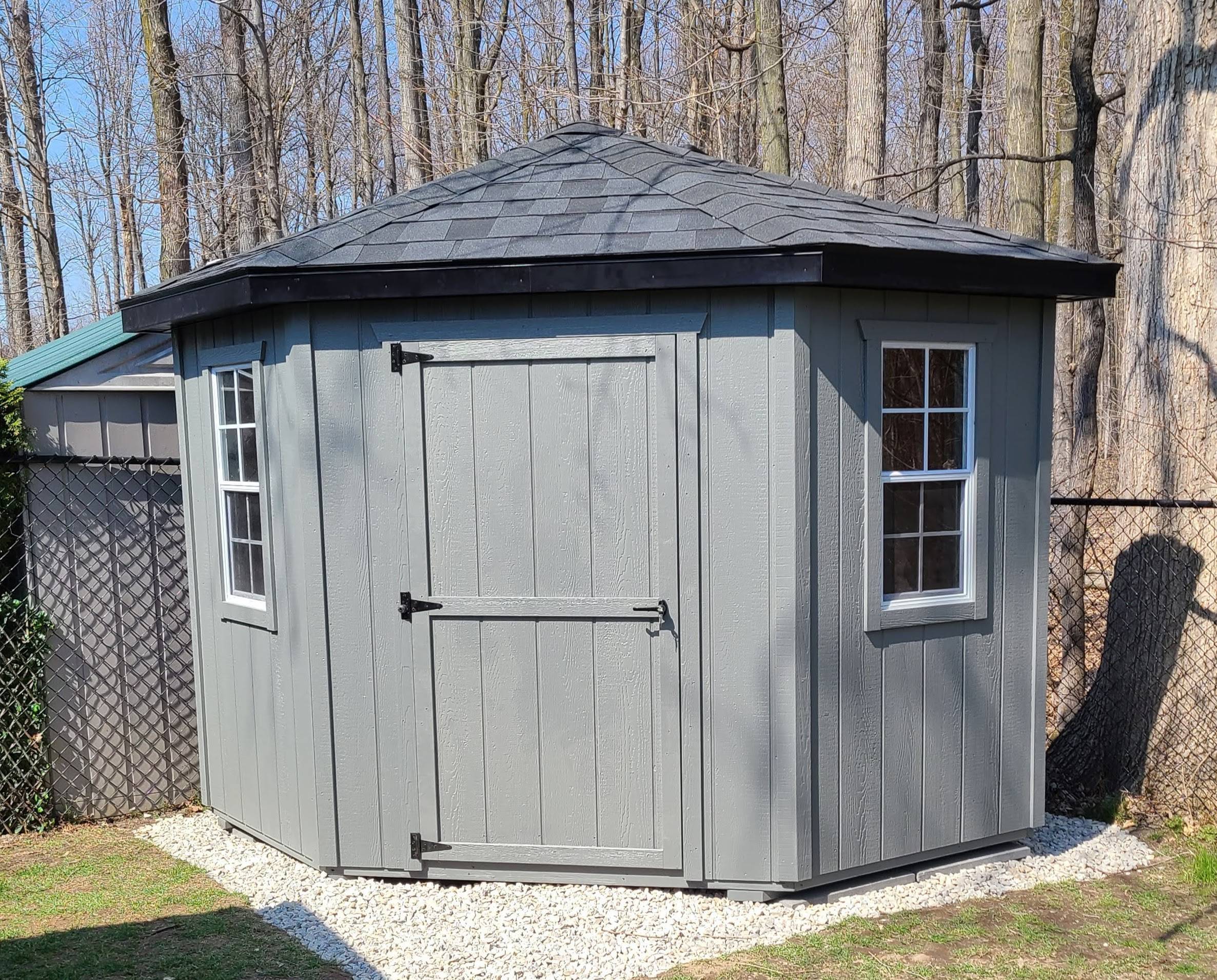 8 x 8 Corner Shed