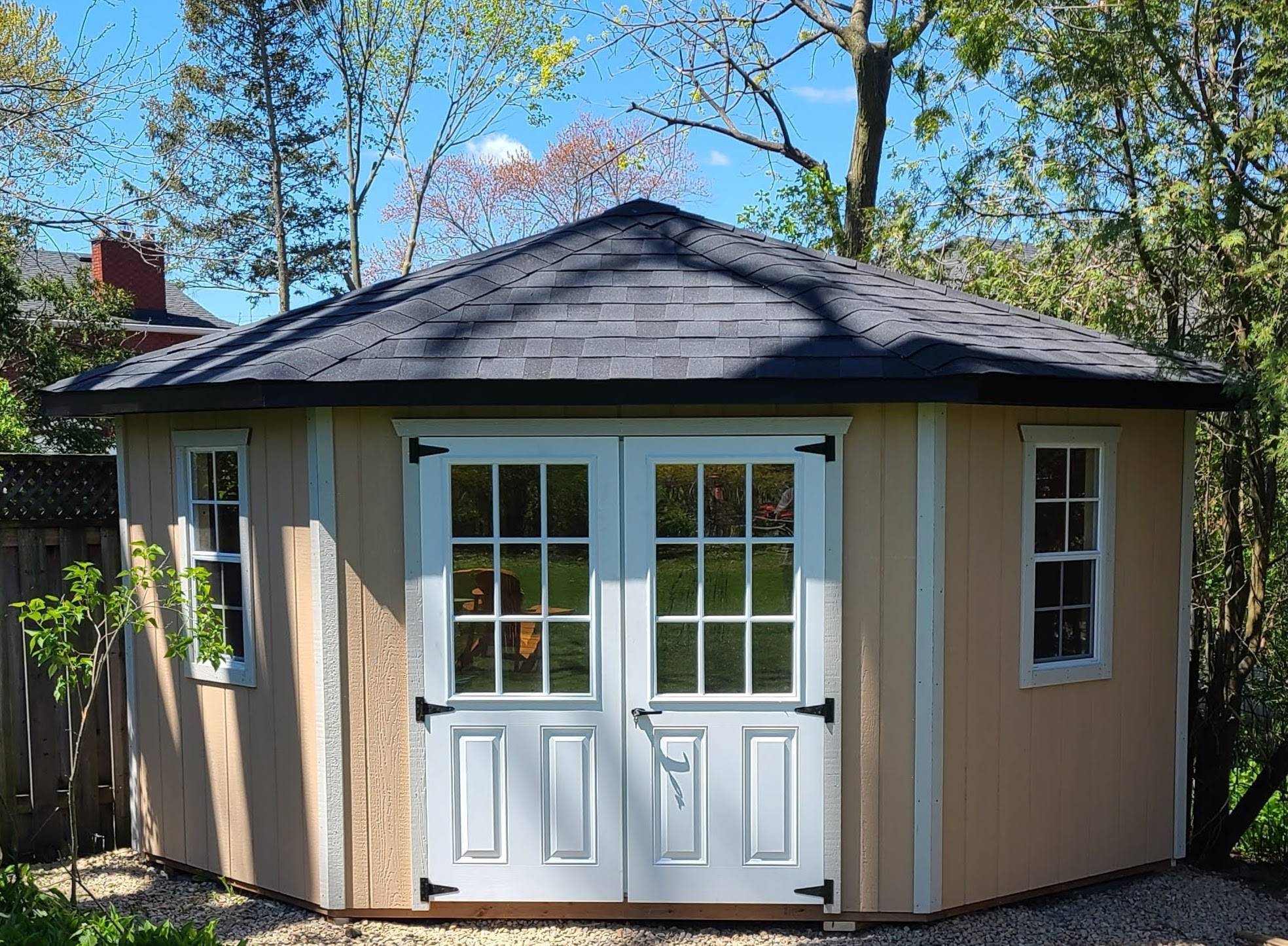 10 x 10 Corner Shed