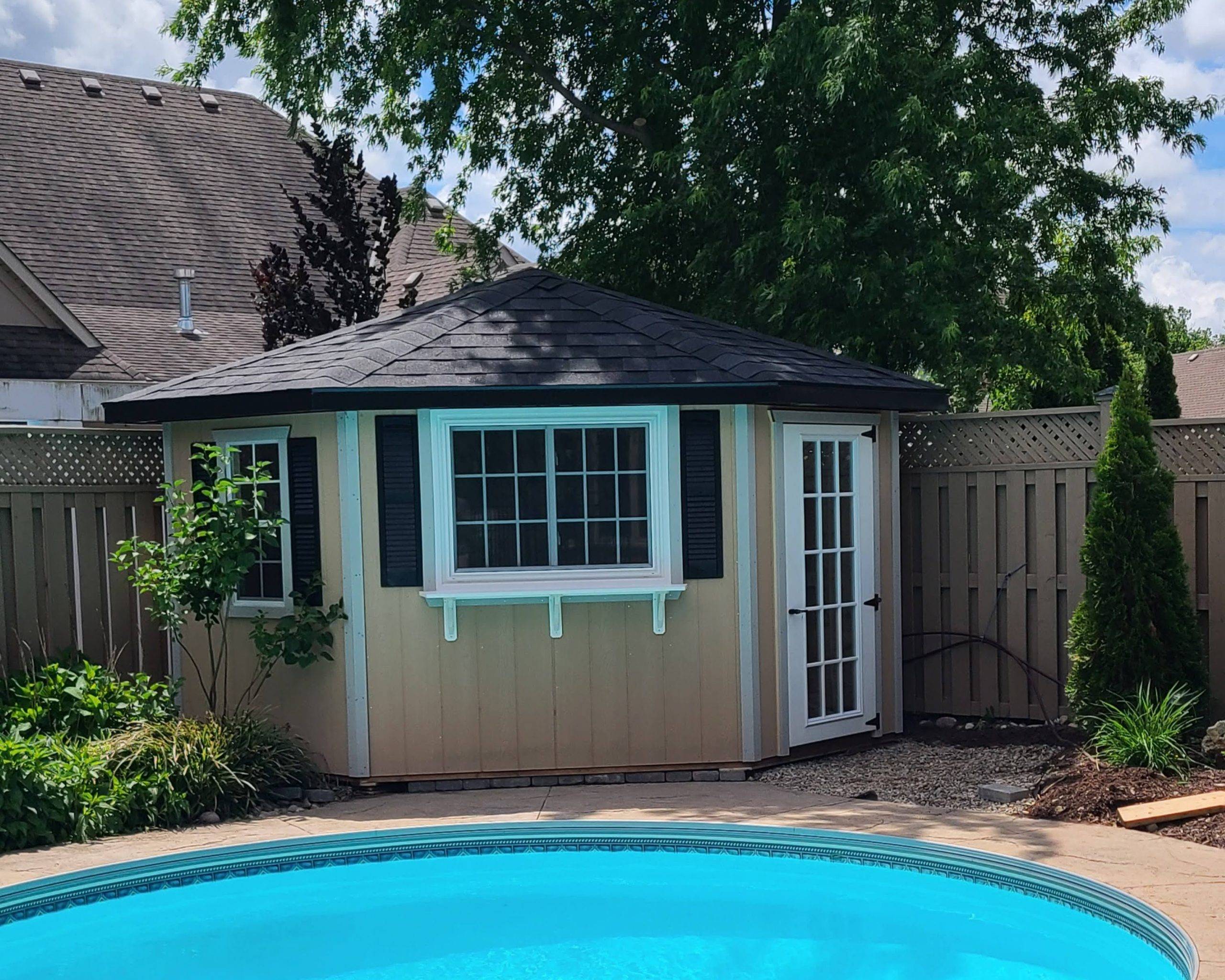 10 x 10 Corner Shed