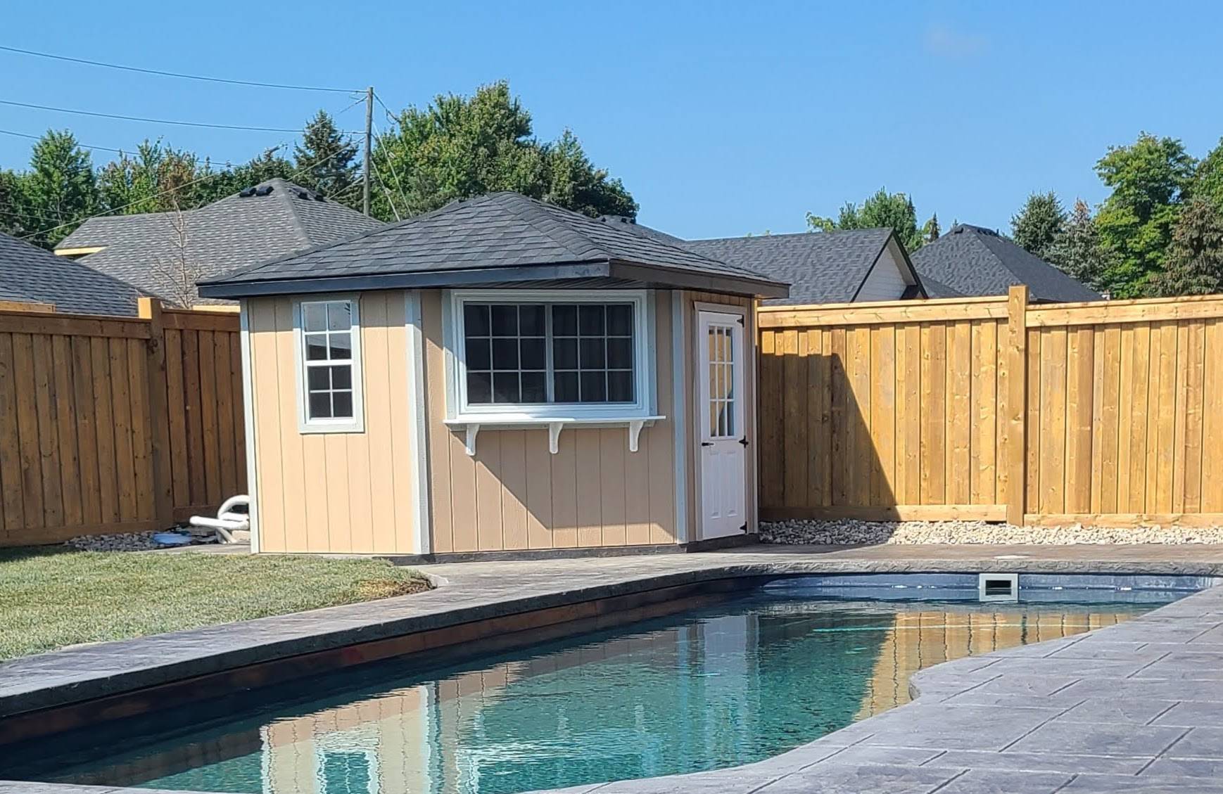 10 x 10 Corner Shed
