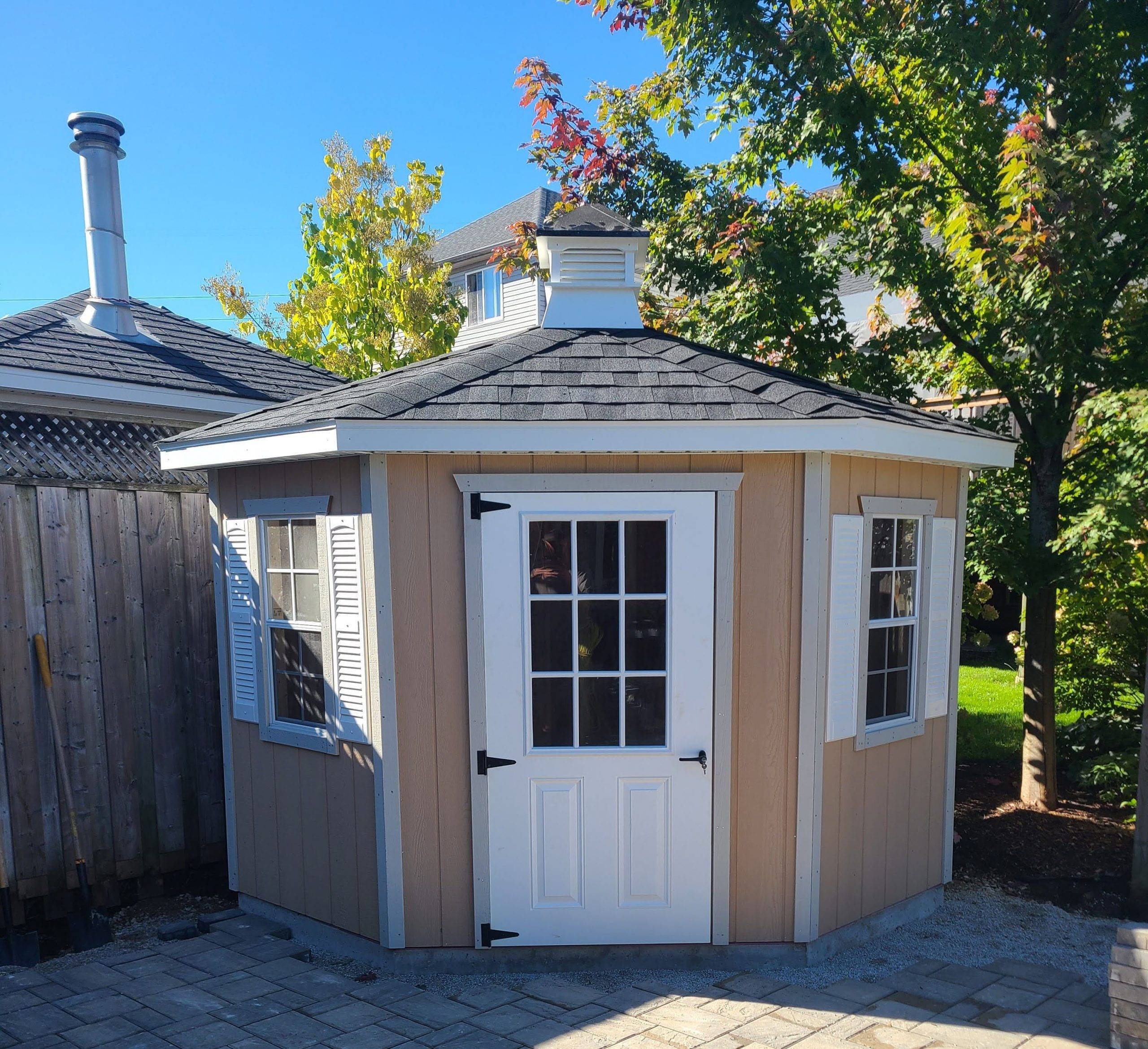8 x 8 Corner Shed