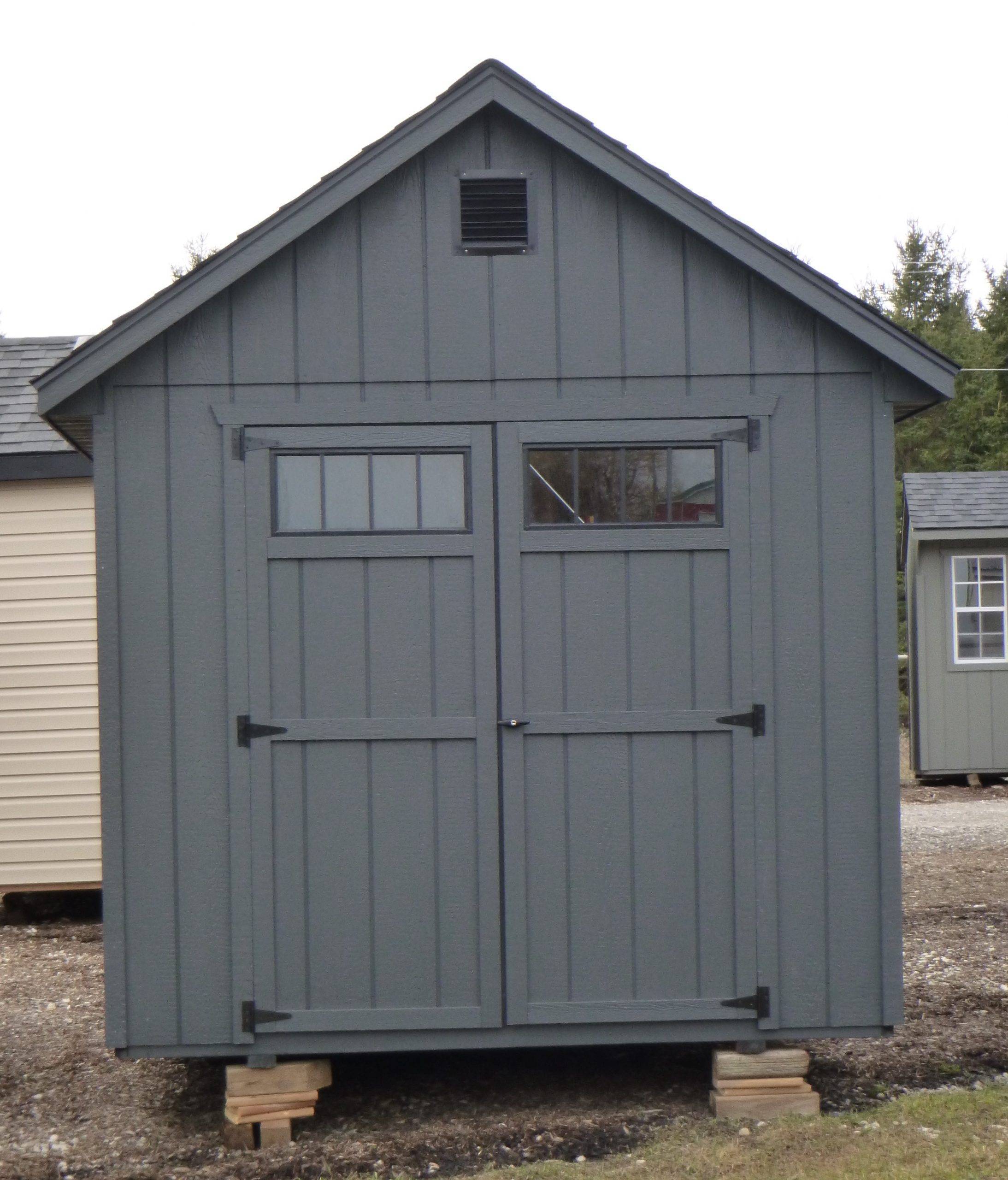 8 x 12 Chalet Storage Shed - Image 2