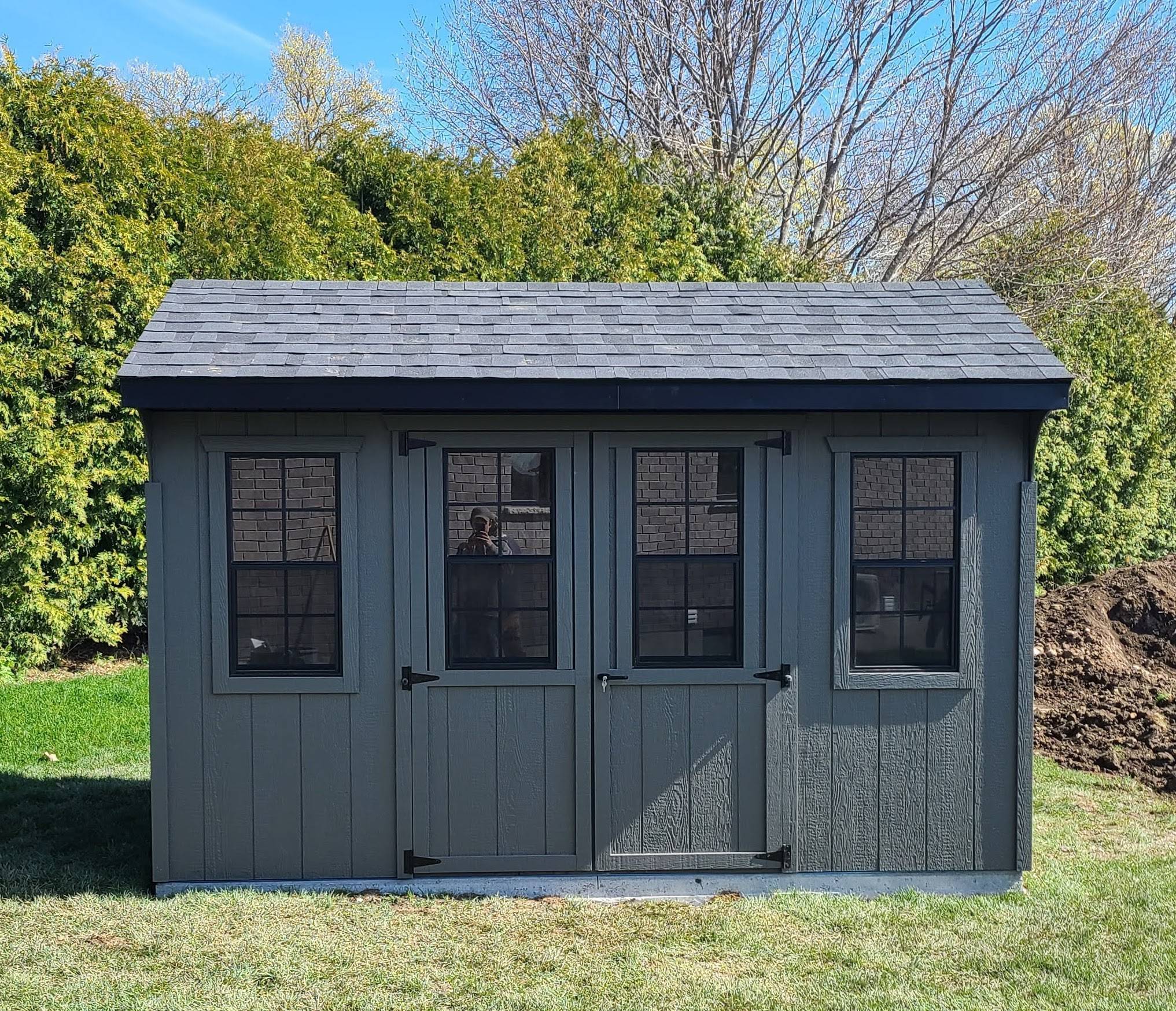 8 x 12 Saltbox Garden Shed