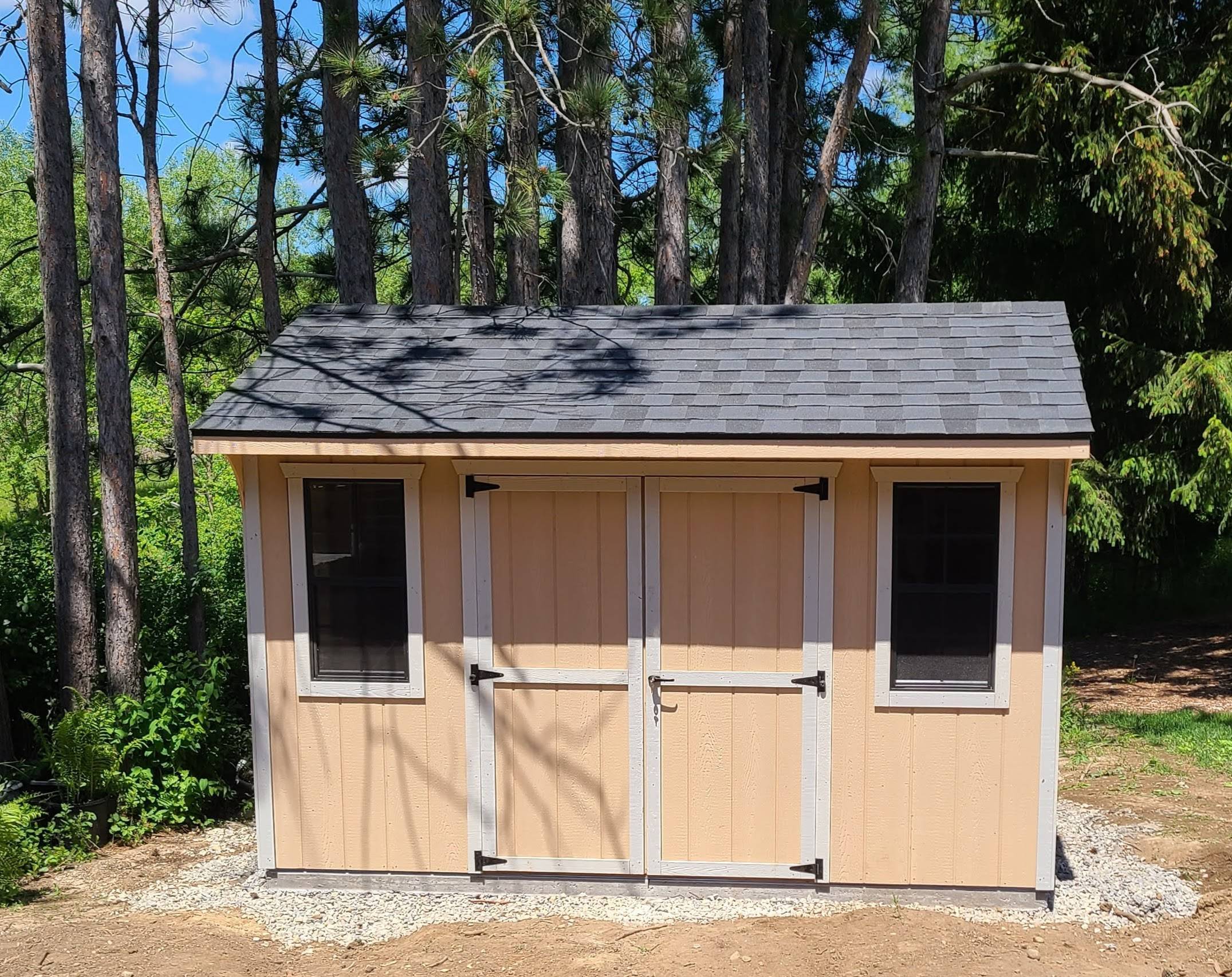 8 x 12 Saltbox Garden Shed