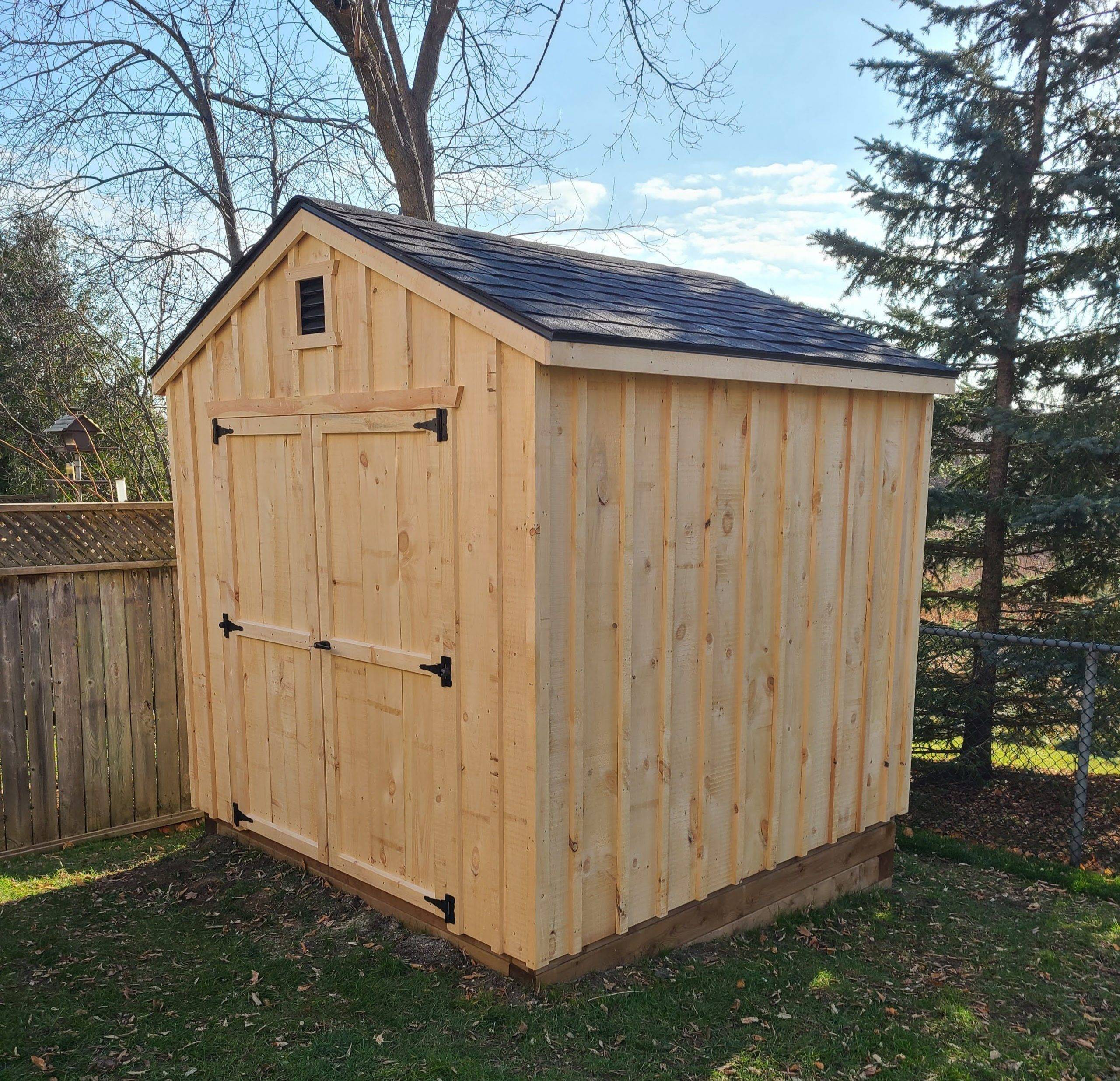 8 x8 Garden Gable Shed