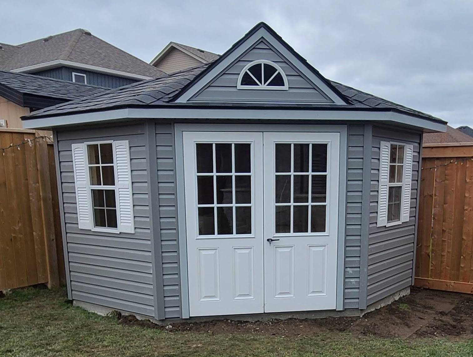 10 x 10 Corner Shed