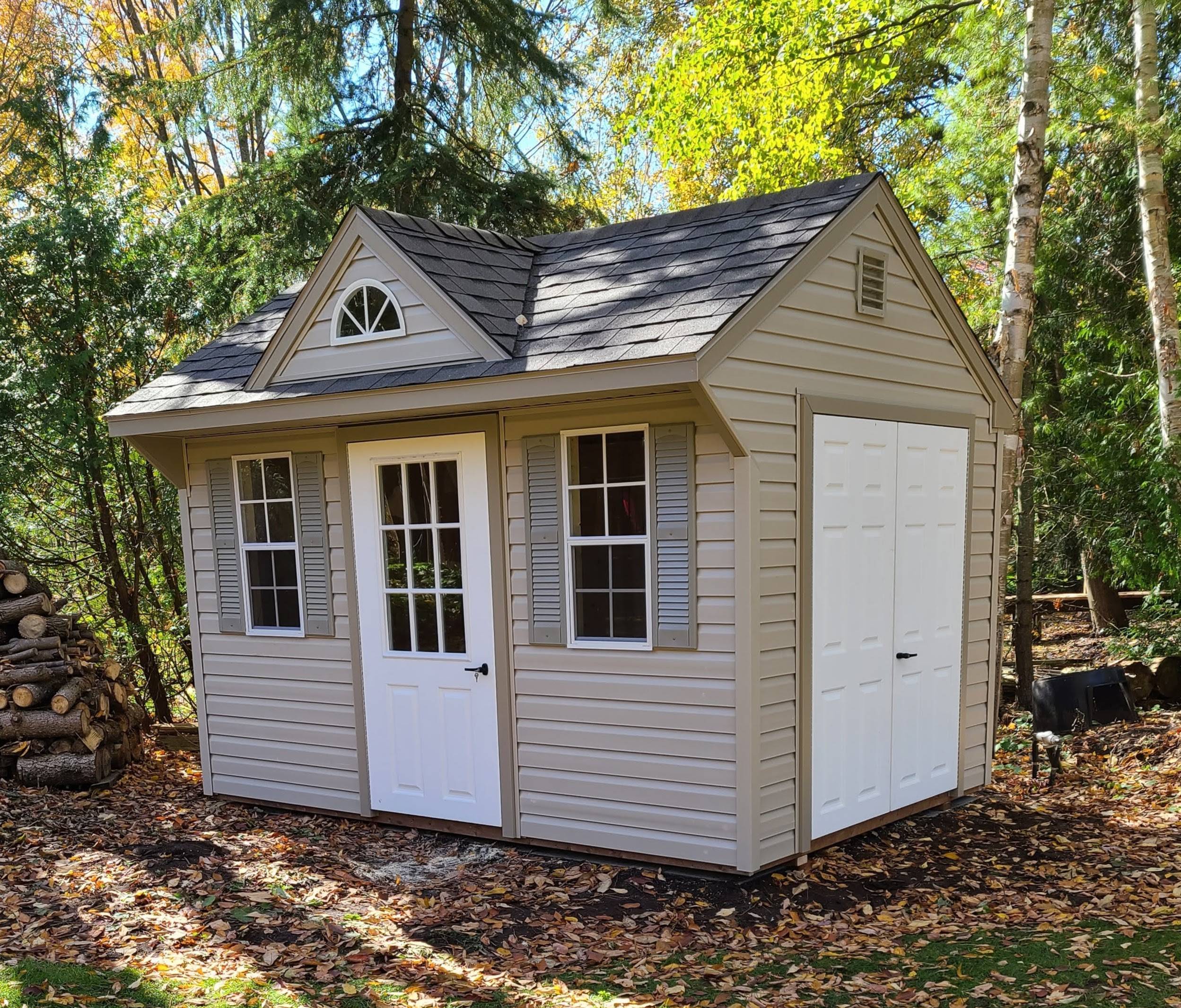 8 x 12 Saltbox Garden Shed