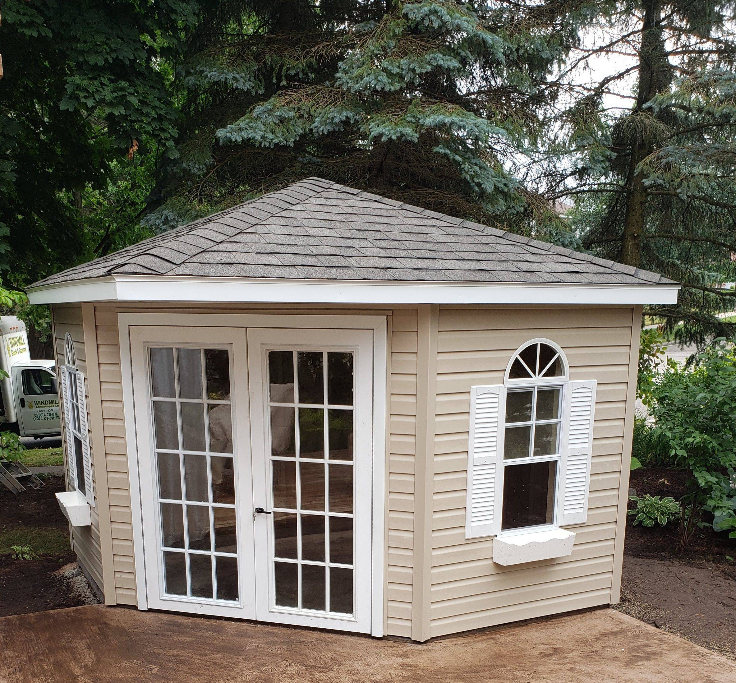 10 x 10 Corner Shed