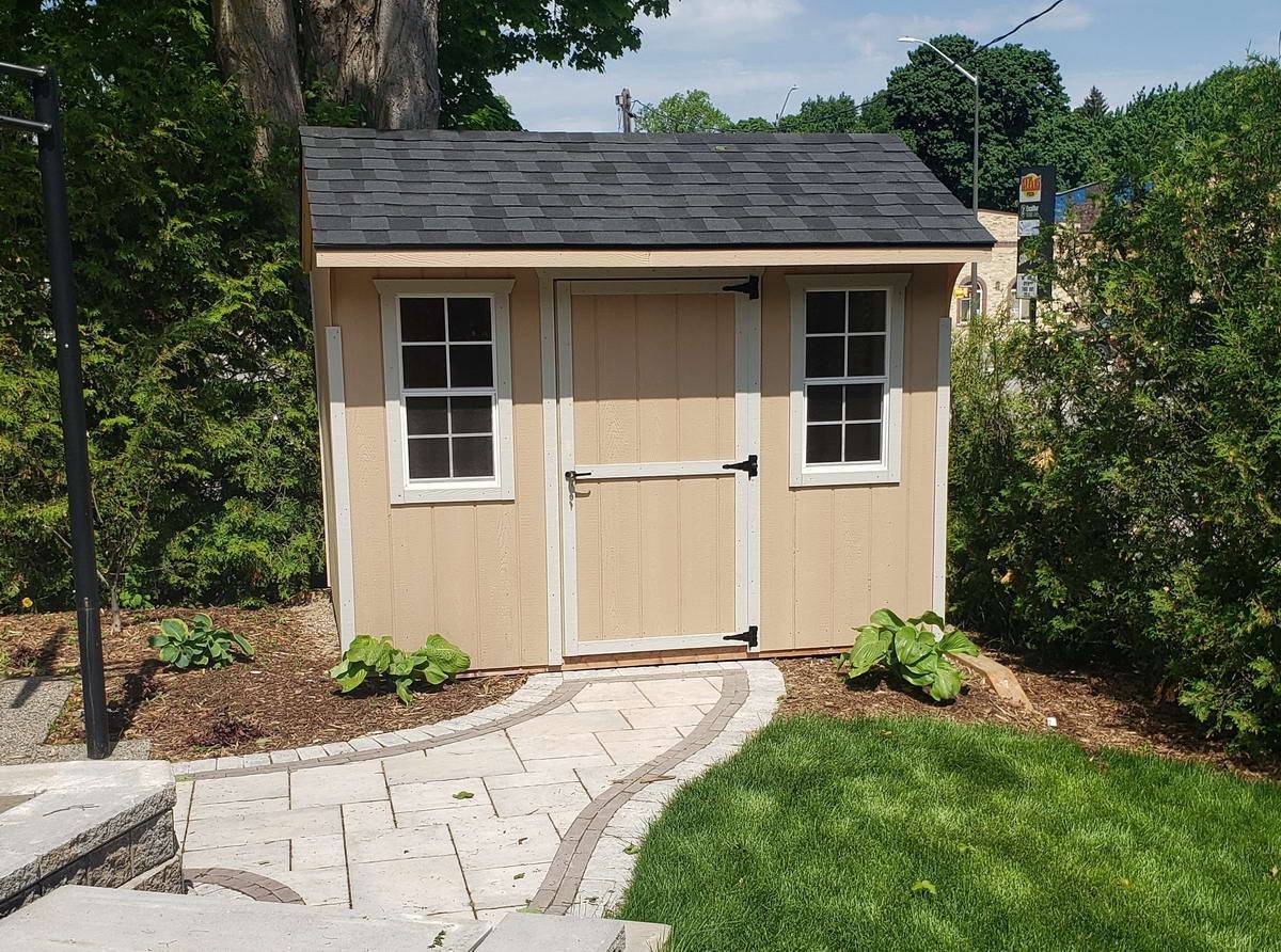 8 x 10 Saltbox Garden Shed