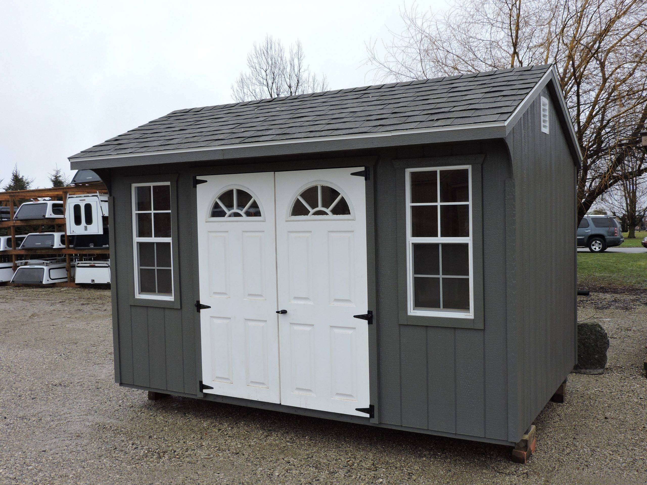 8 x 12 Saltbox Garden Shed