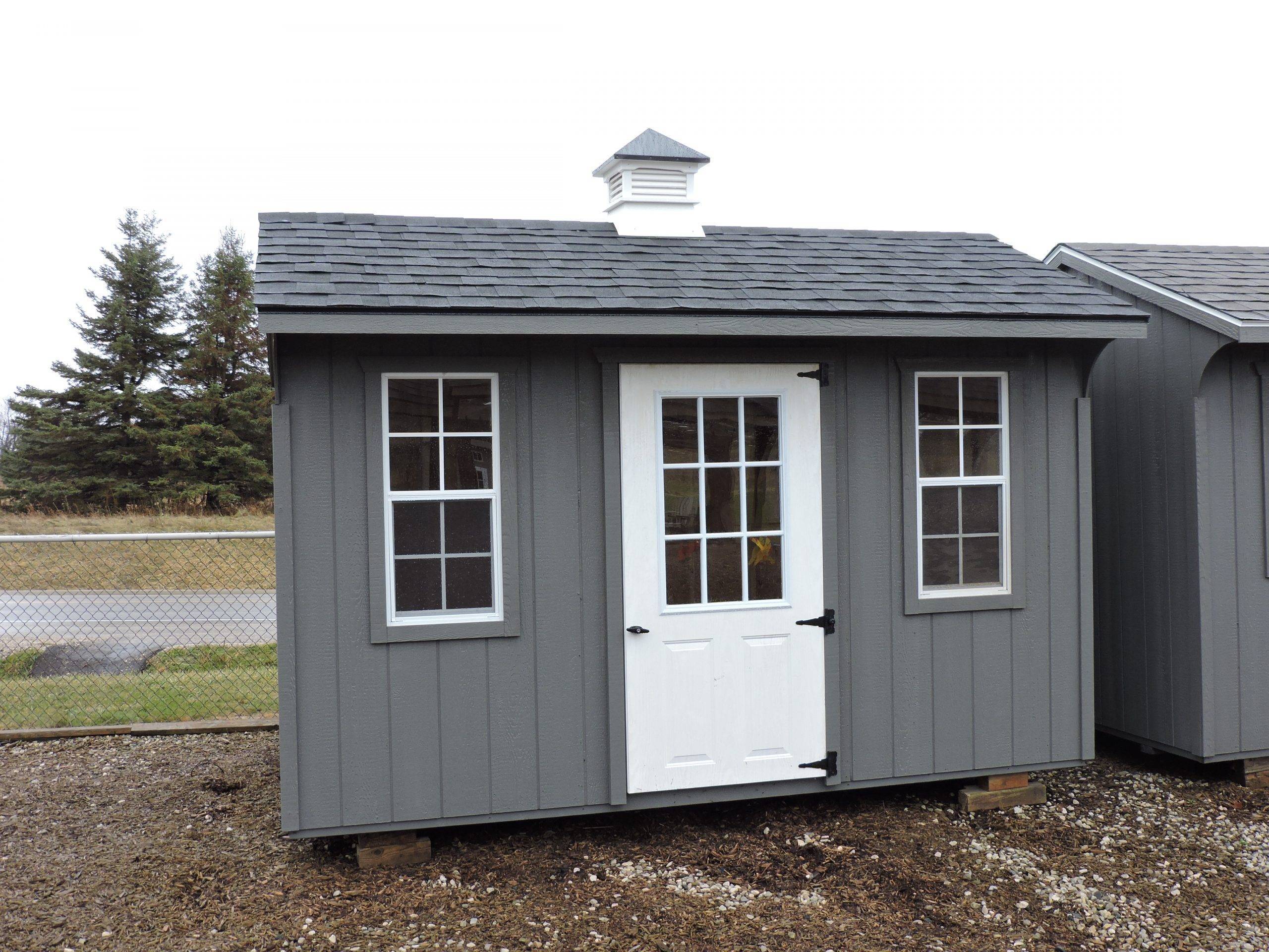 8 x 12 Saltbox Garden Shed