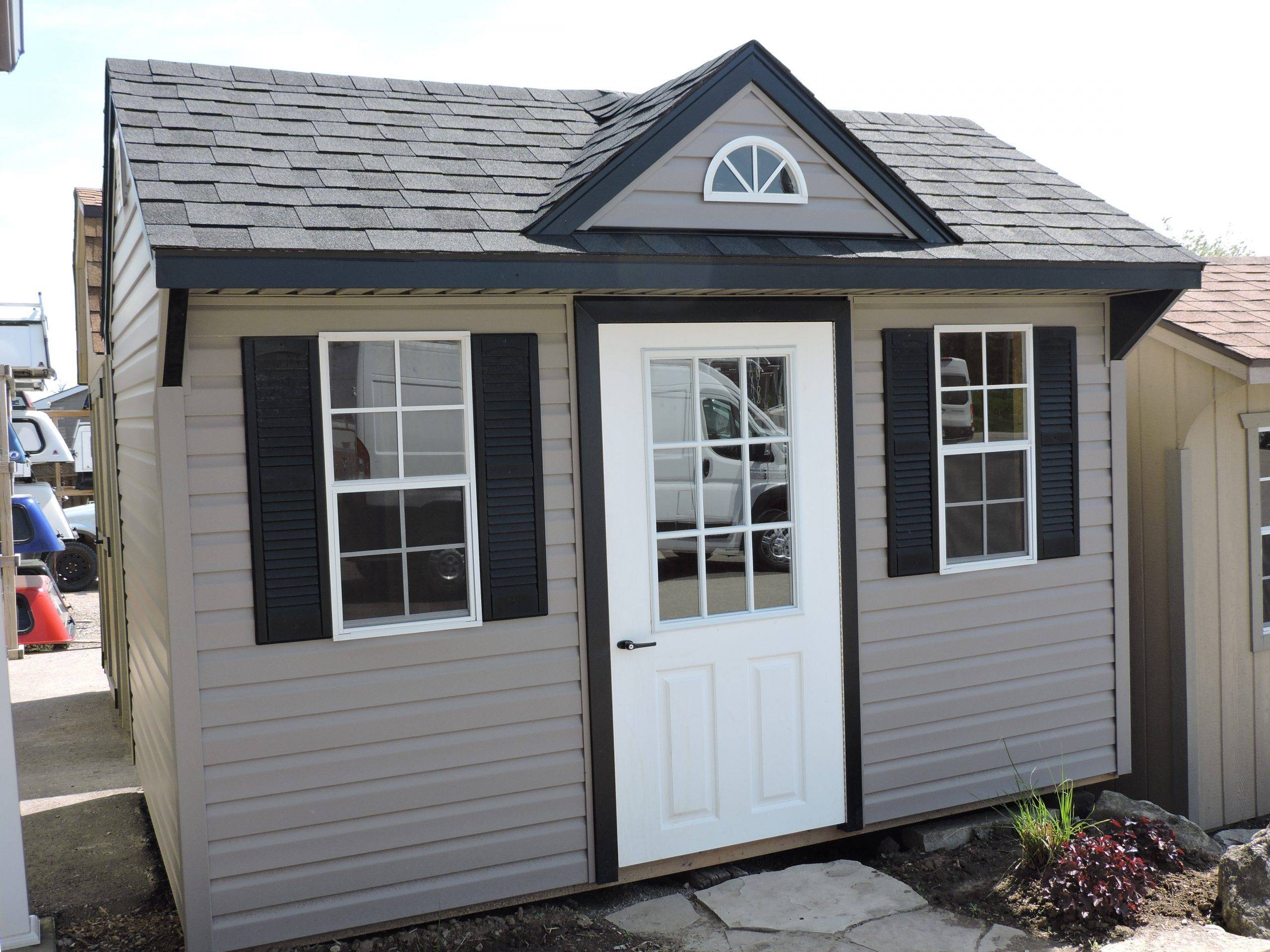 8 x 12 Saltbox Garden Shed