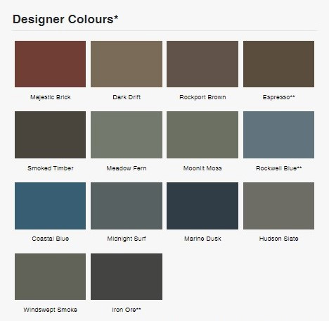 Gentek Colours